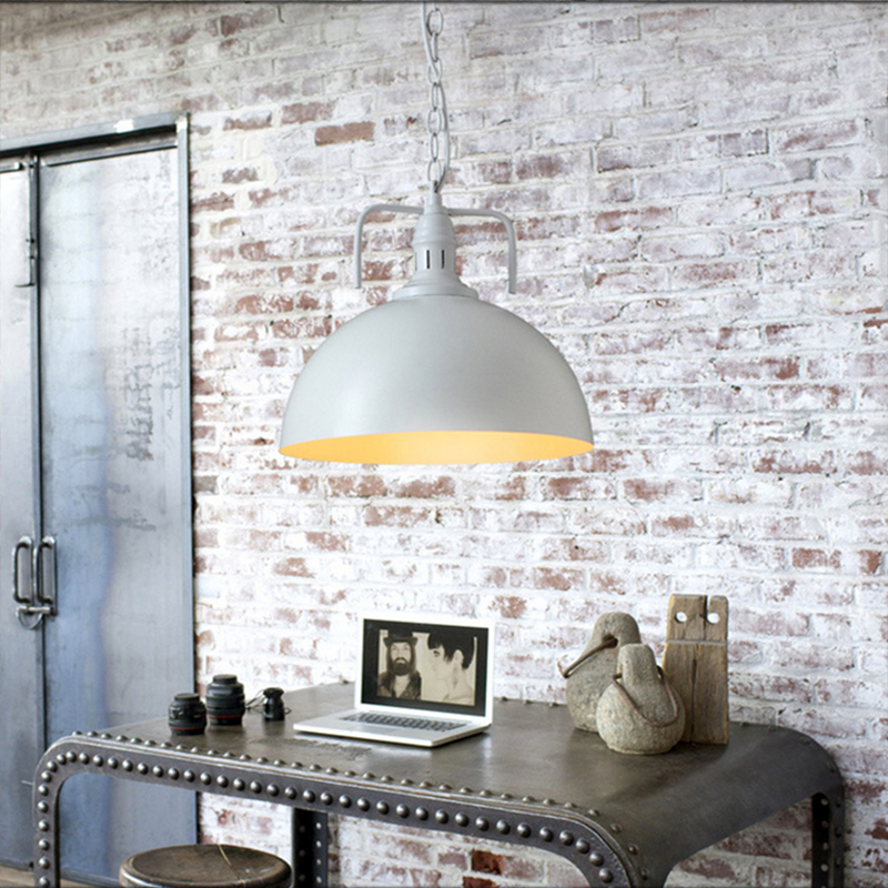 Vintage Restaurant Metal Indoor Lighting E27 Industrial Hanging Light