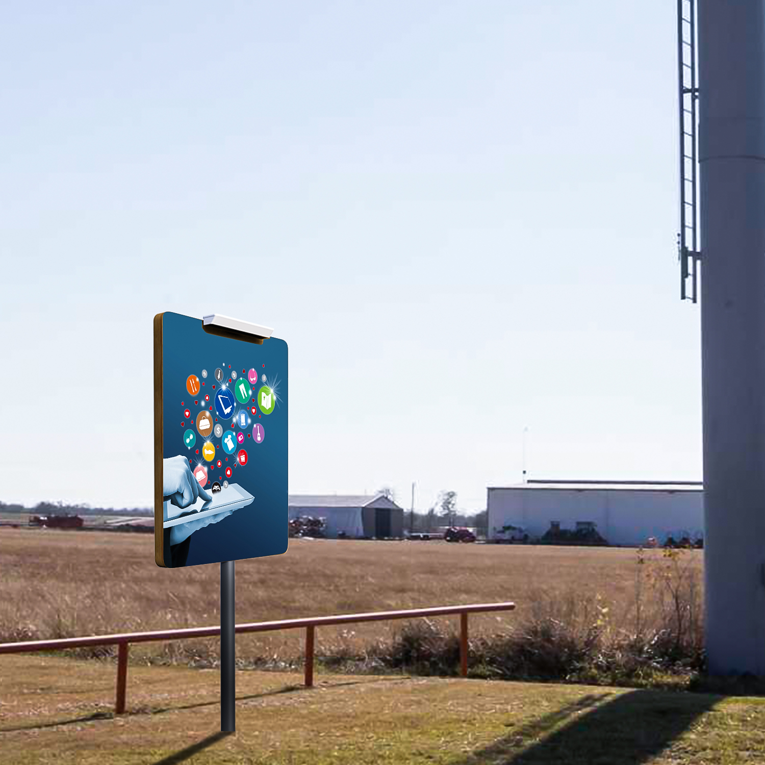Outdoor Signage Lighting