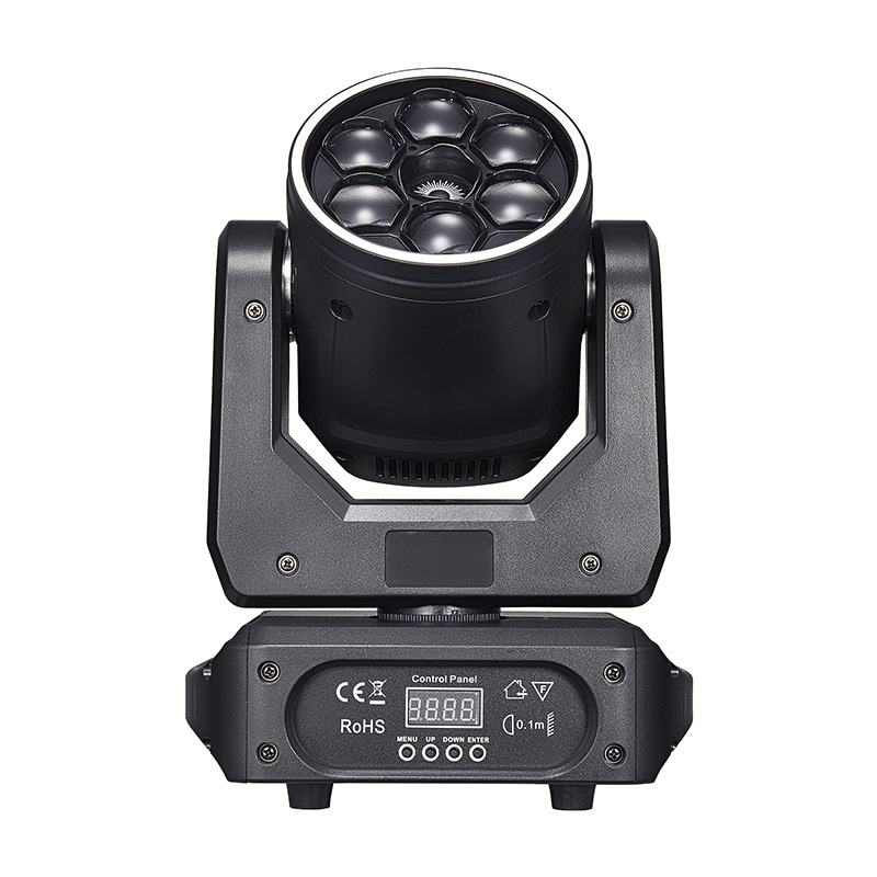 AMG ART Performance KTV Moving Head Light Hexa-Honeycomb Laser LED Strips 120W DMX512 Control IP20 16CH DJ Live House Bar