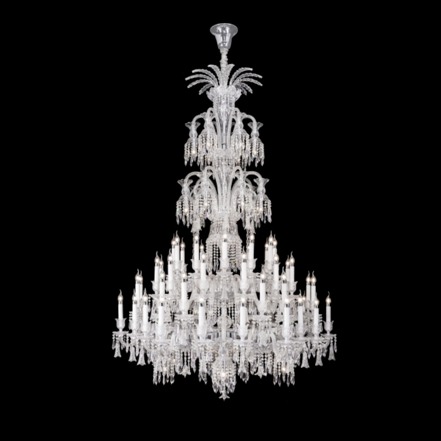 Duplex Chandelier Modern Simple Villa Crystal Lamp Hotel Lobby Living Room Staircase Long Chandelier Decorations Lights