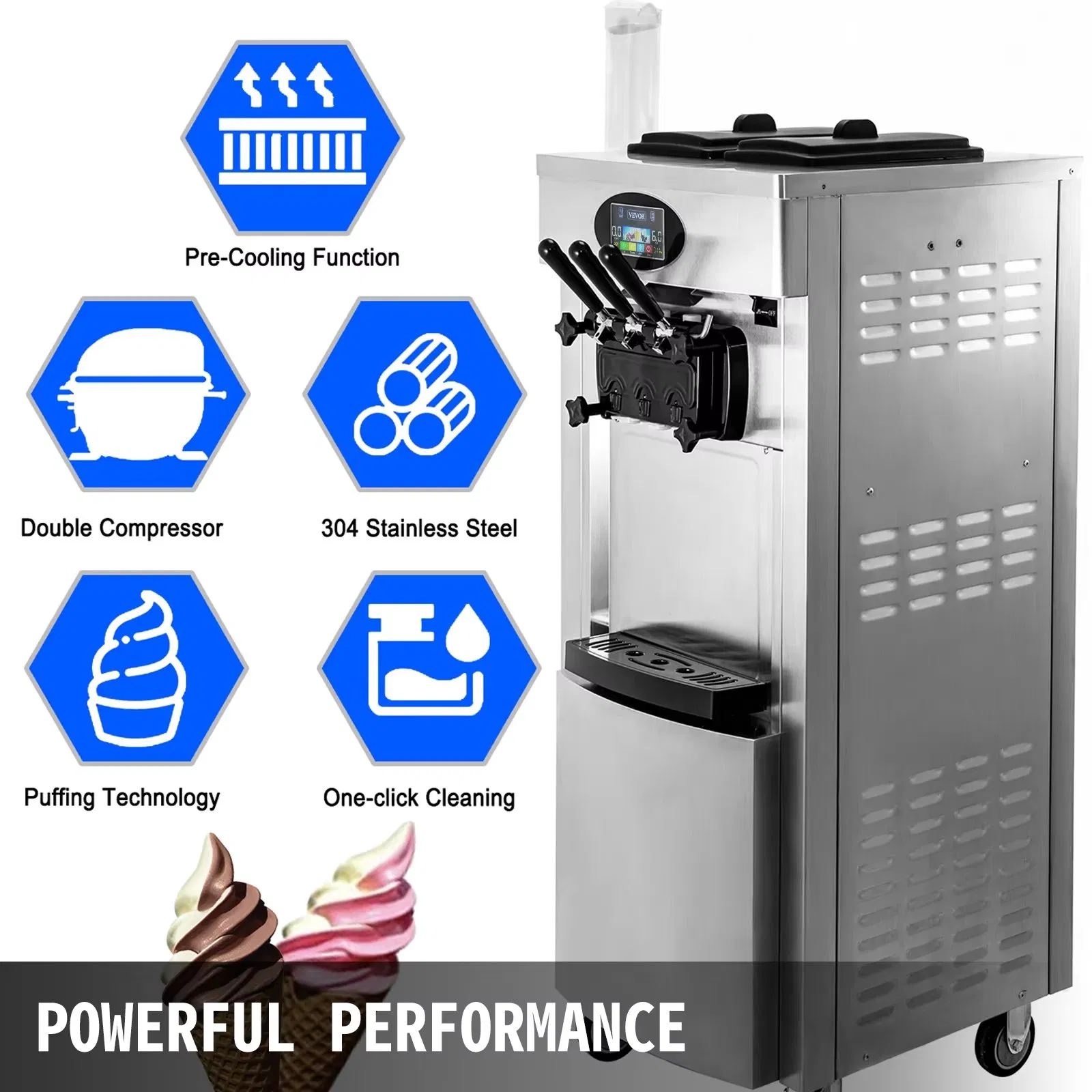 Ice Cream Machine Features