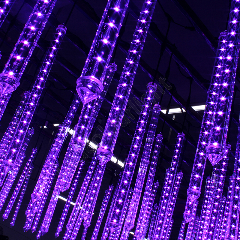 Shenzhen LedColourLight 360degree Led Falling Star Light DJ Night Club bar 3D DMX Led Meteor Light