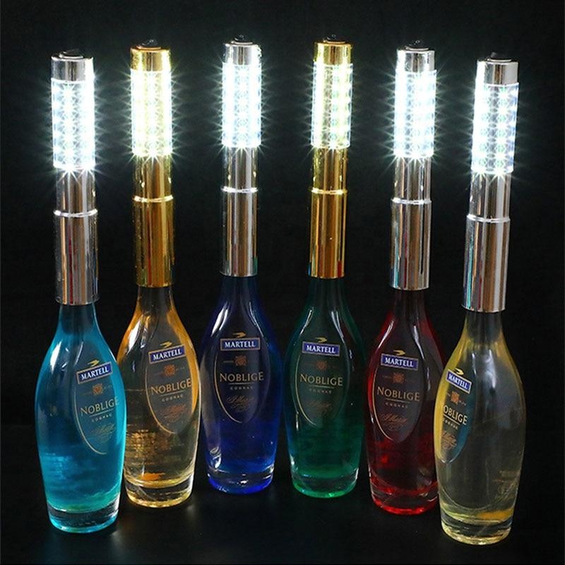 Nightclub Lounge Champagne Wine LED VIP Bottle Sparklers LED Light Stick Illuminated Strobe Baton