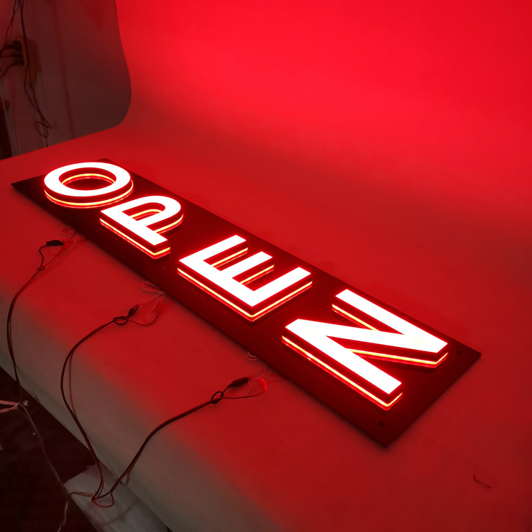 Acrylic led sign