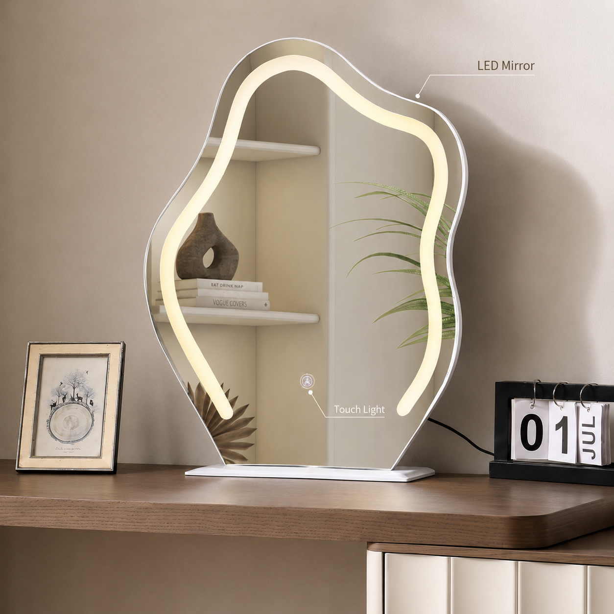 Bedroom Furniture Dressing Table Countertops Vanity Tops Table Tops Dressing Table with Mirror Vanity