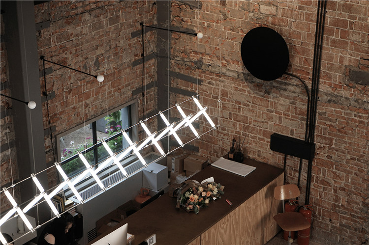 Modern Minimalist Wind Design Mazar Lamp Stainless Steel Long Restaurant Chandelier Lobby Lounge Area Coffee Bar Hotels-LED
