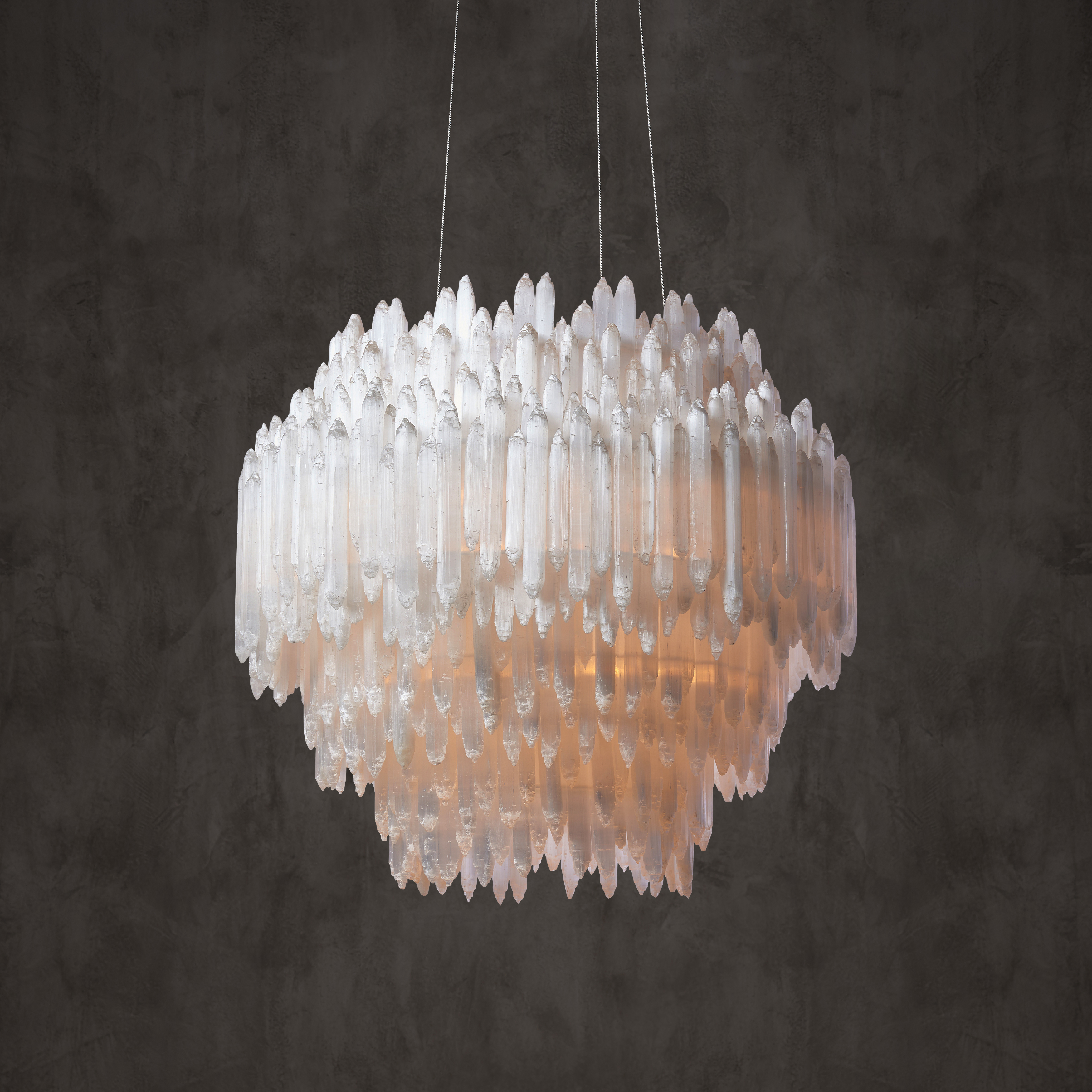 Entrance Hall Gypsum Chandeliers Light Fixture White Hotel Home Modern Nordic Led Creative Chandelier