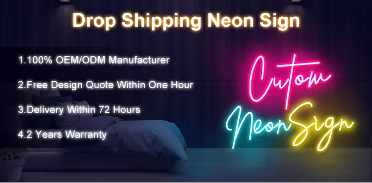 Neon Light Banner