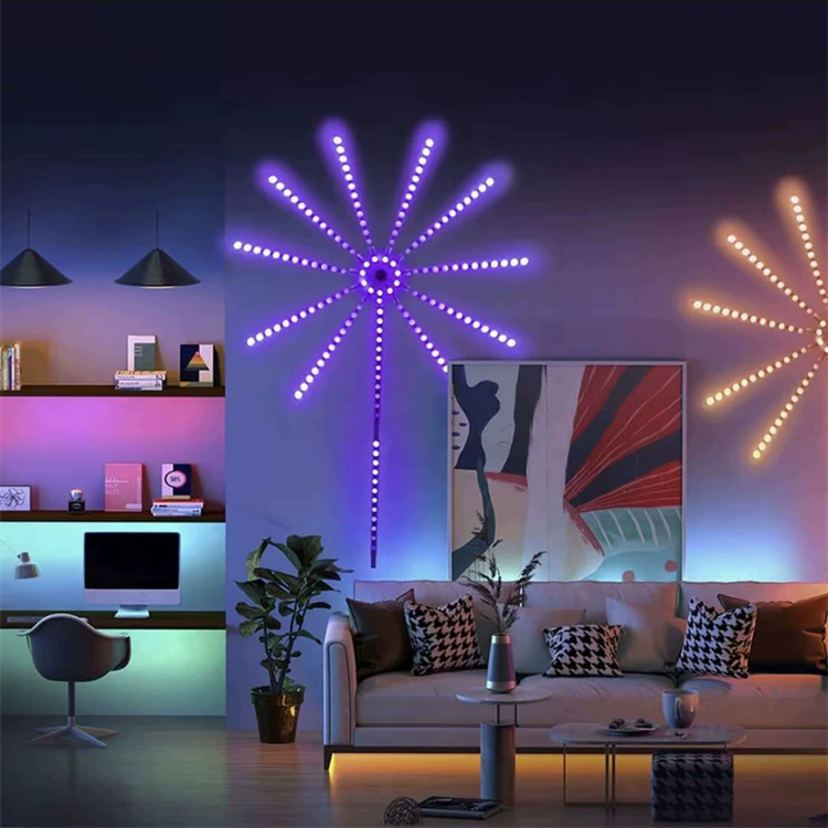 Contemporary Reception Area Firework Lights for Boutique Hotels and Modern Offices Seeking Unique Interactive Decor Elements