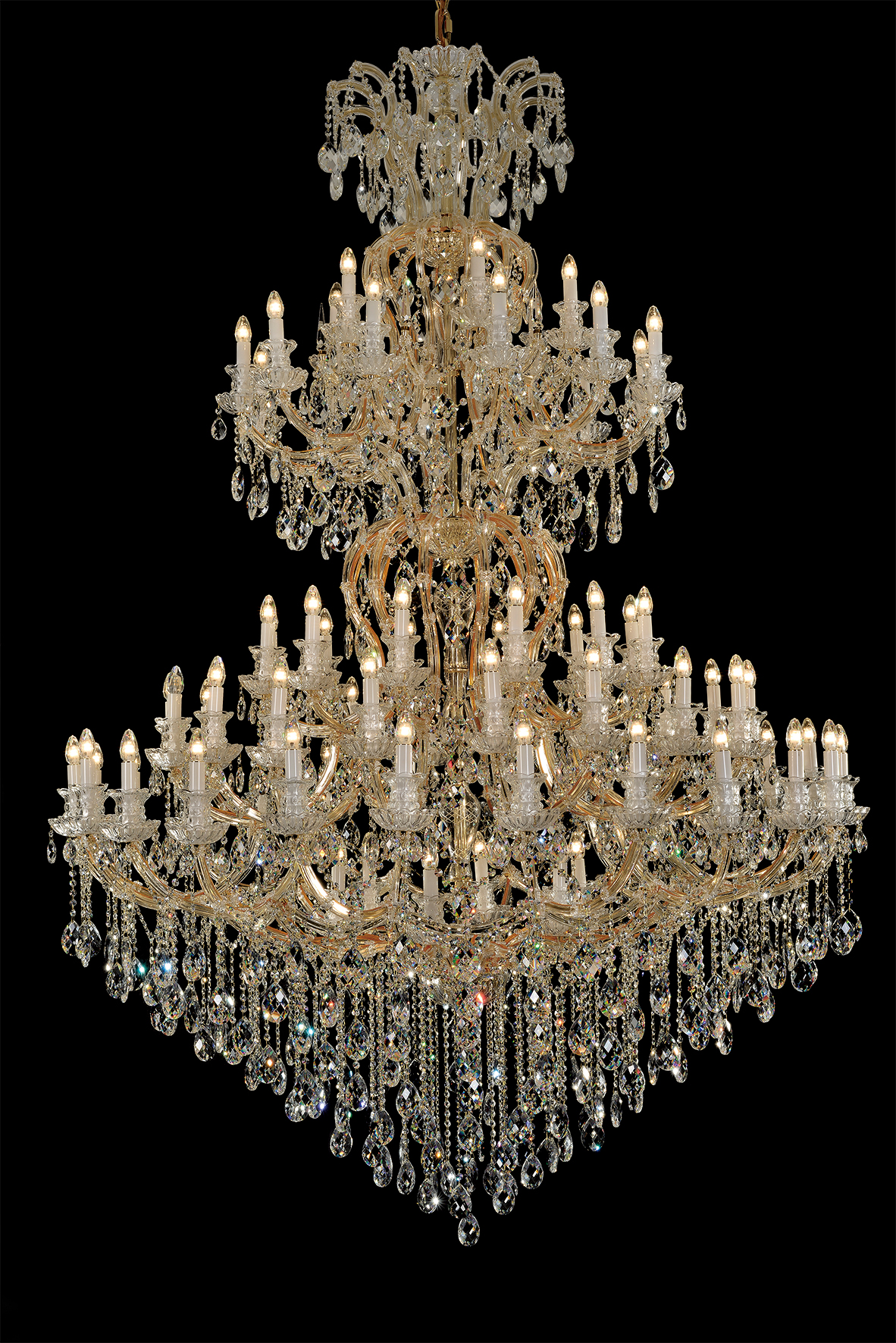 OEM/ODM Hotel Lobby Chandelier Customizable Luxury Lighting for Hospitality Projects