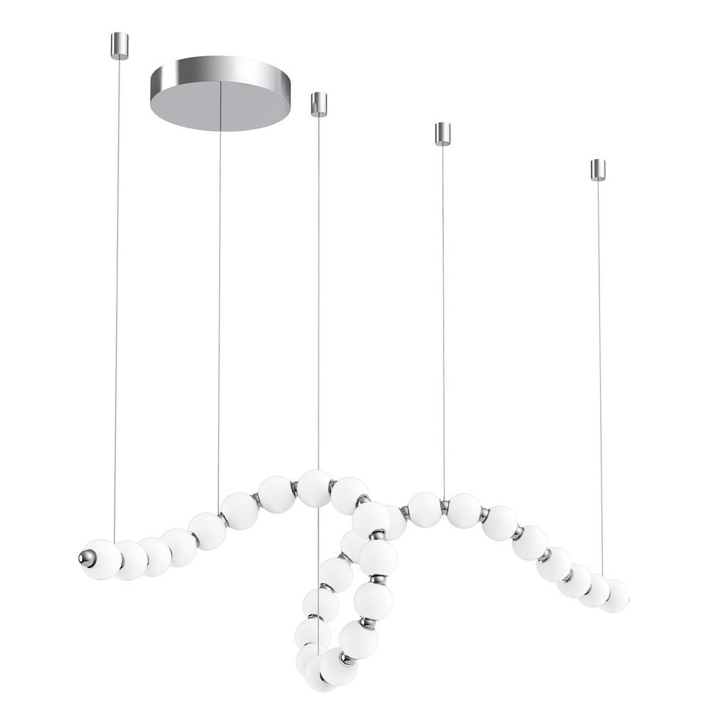 Hotel Villa Modern Simple Design Staircase Light Chandelier Led Bubble Glass Ball Lobby Chandelier