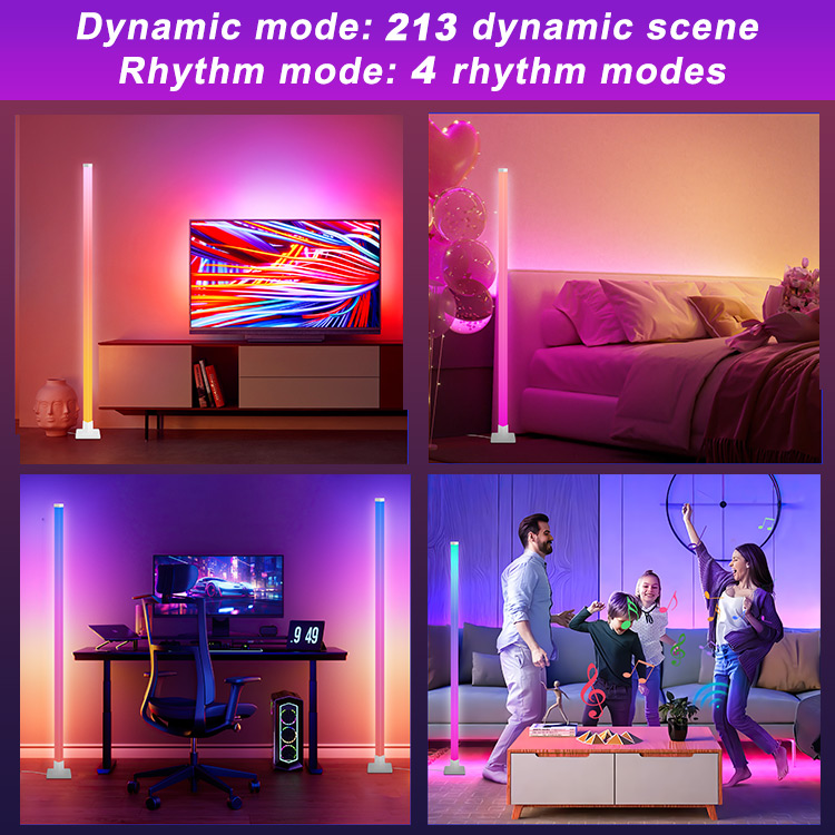 RGB Floor Lamp Display 10