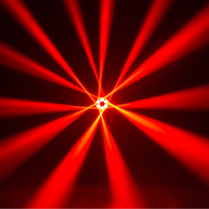 AMG ART Performance KTV Moving Head Light Hexa-Honeycomb Laser LED Strips 120W DMX512 Control IP20 16CH DJ Live House Bar