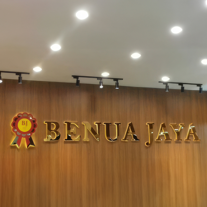 Custom Stainless Steel Backlit Logo Sign LED Halo Lit Channel Letters Illuminated Dental Office Sign Metal Wall Logo Signage