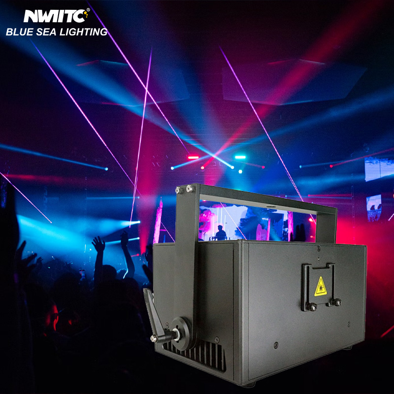 Waterproof IP65 Mini 5W Full Color RGBW 3-in-1 Animation Laser Lighting Outdoor/Indoor Wedding Concert Theme Park Bar Hotel