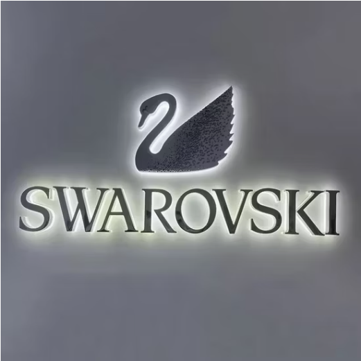Customized Backlit Business Led Sign Channel Letter Sign For Custom Office Led Illuminated Sign Outdoor Brandname Display