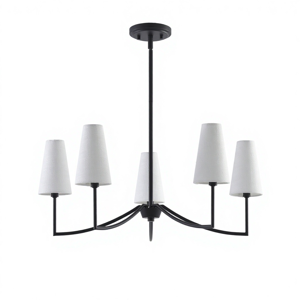 Customized Modern Home Office Hanging Light Steel Luxury LED Chandelier E12 for Restaurant Living Room Hotel
