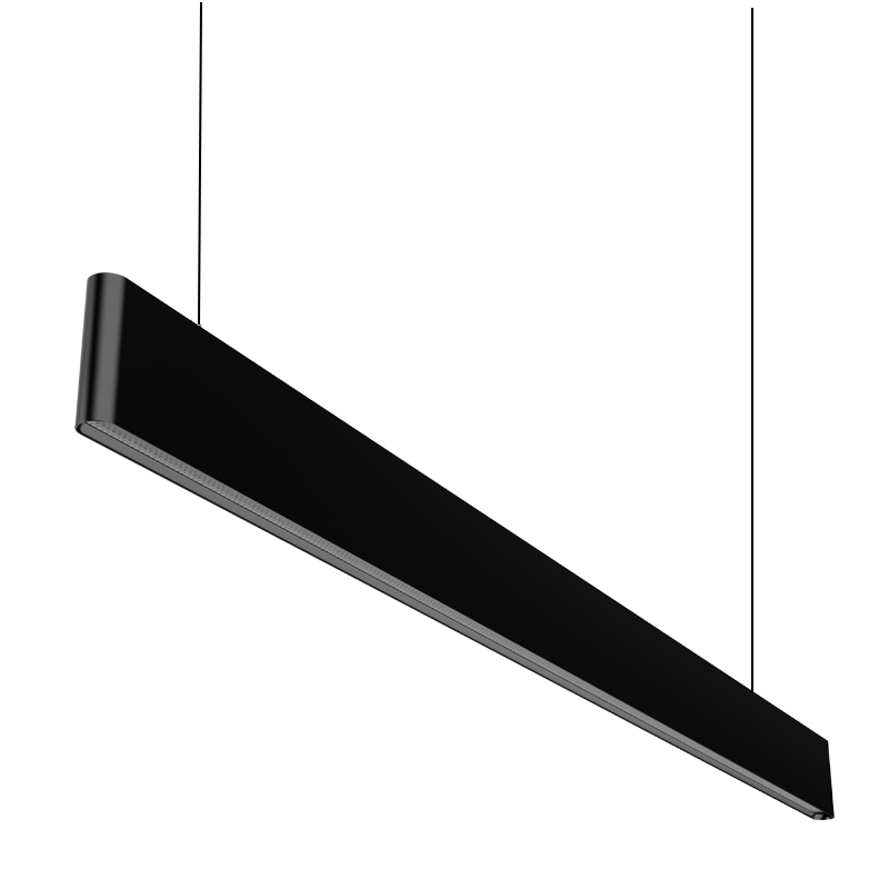 2025 linear lamp Office Decor Brightness Indoor Hotel Stairs Hanging 30W Profile Aluminium 1500mm Led Pendant Light for dinning room