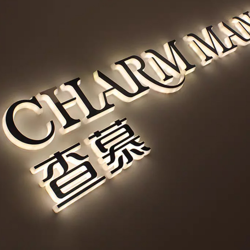 3D Logo Light Letter Sign Led Decorative Backlit Channel Letters Neon Light Source for Building Decor DC Power Supply