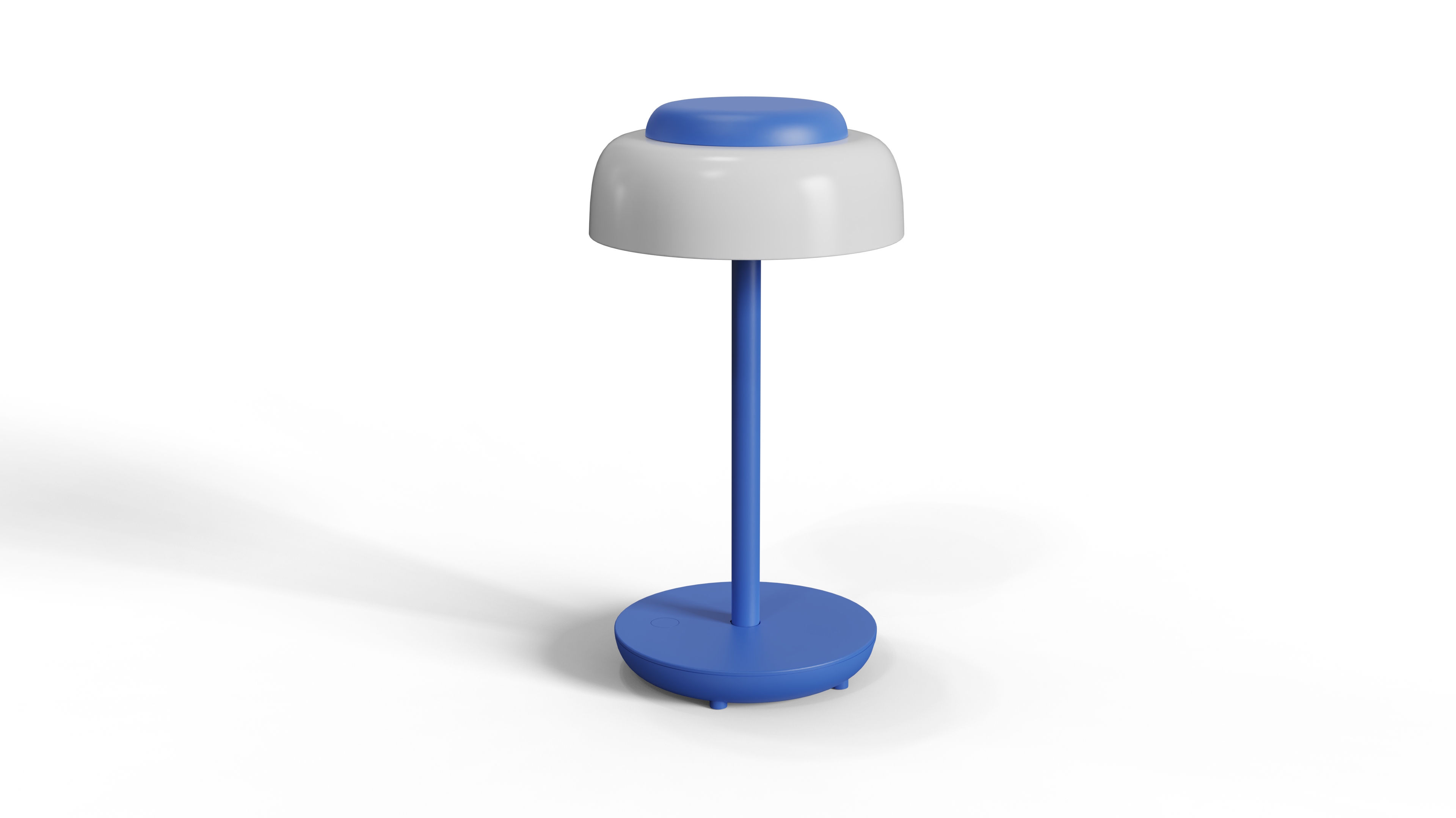 Modern Outdoor Indoor Table Lamp IP44 Waterproof Touch Control Rechargeable LED Single Shade Ambient Light for Bar Hotel Patio