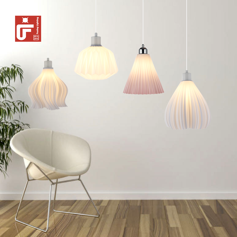 Creative Nordic Style Restaurant Pendant Light Design Lamp Environmentally 3D Lamp 3D Night Light 3d Lampshade Chandelier