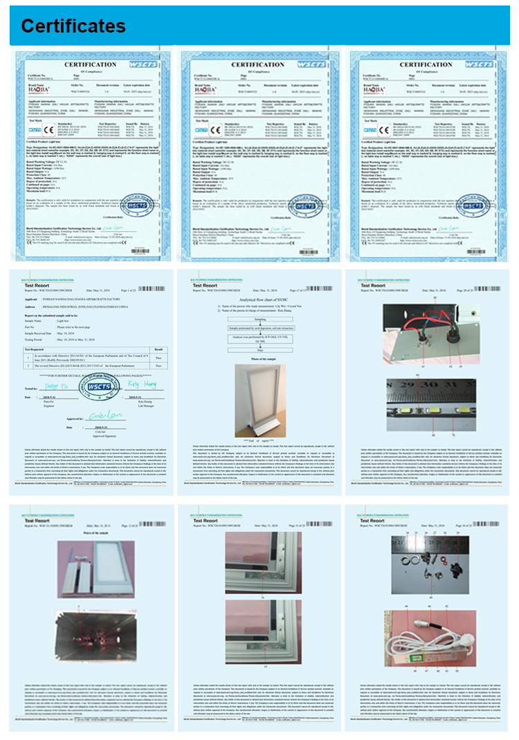 Certifications