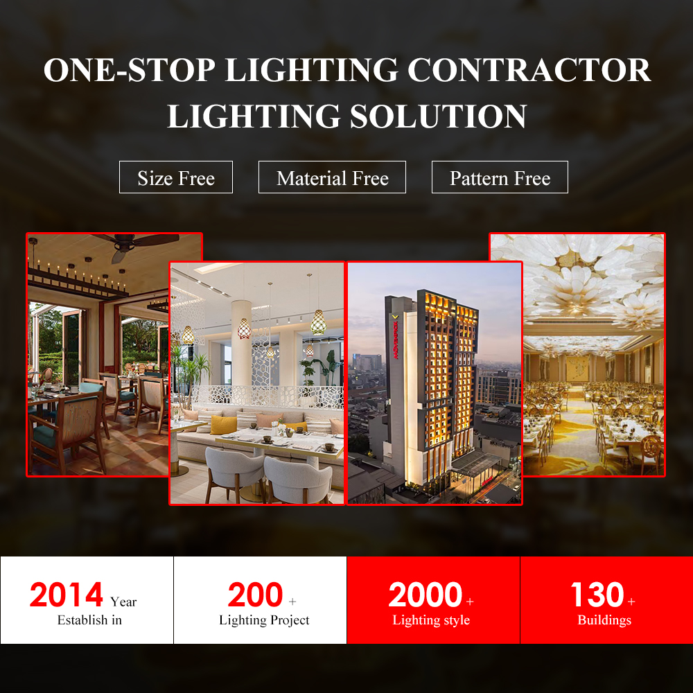 Custom Hotel Project Large Lights Lighting Chandelier Iron Curtain Chandeliers&amp;pendant Lights