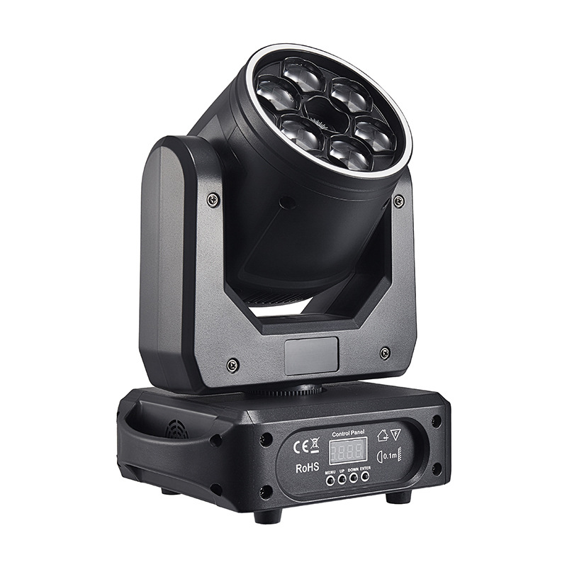 AMG ART Performance KTV Moving Head Light Hexa-Honeycomb Laser LED Strips 120W DMX512 Control IP20 16CH DJ Live House Bar