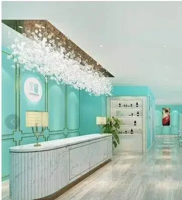 Engineering Lamps Glass LED Dimmable 3-Year Warranty Hotel Sales Office Reception Front Desk Studio Conference Room Large