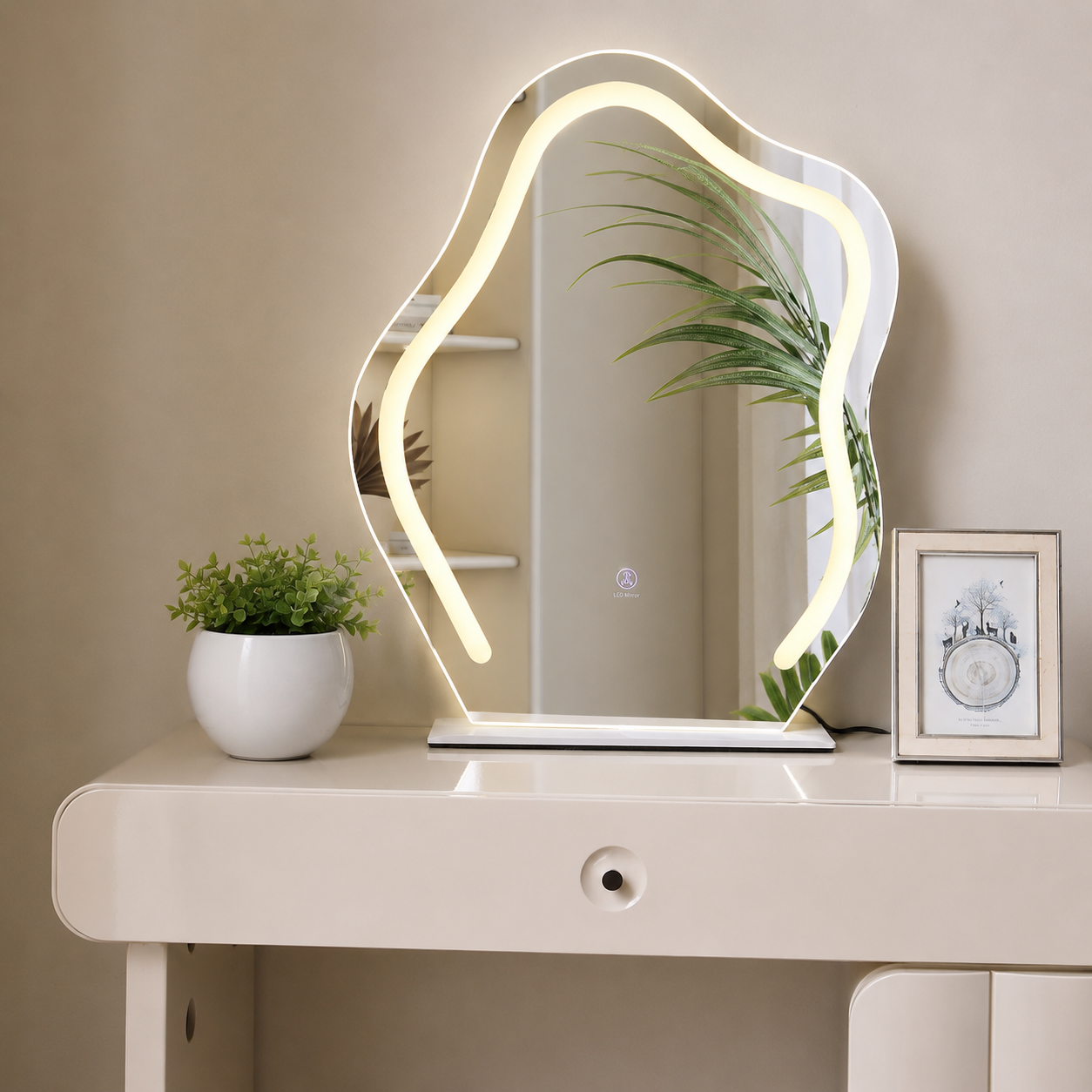 Vanity Desk for Makeup Vanity Desk for Makeup Dresser for Bedroom Dressing Table with Mirror
