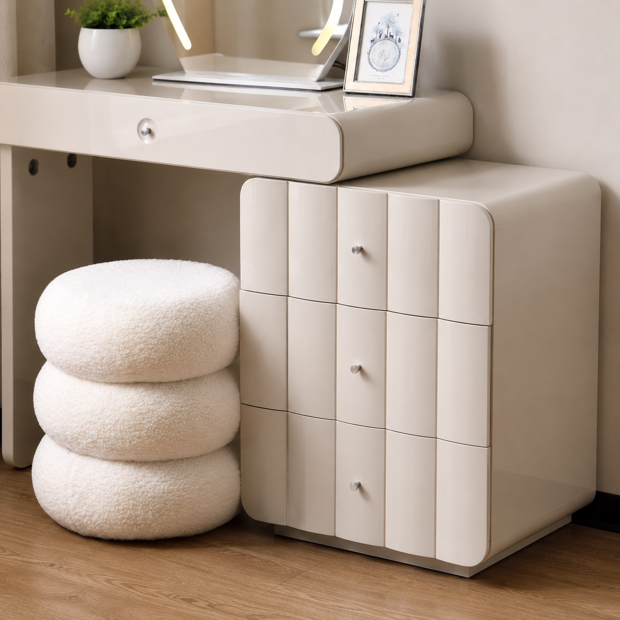 Vanity Desk for Makeup Vanity Desk for Makeup Dresser for Bedroom Dressing Table with Mirror