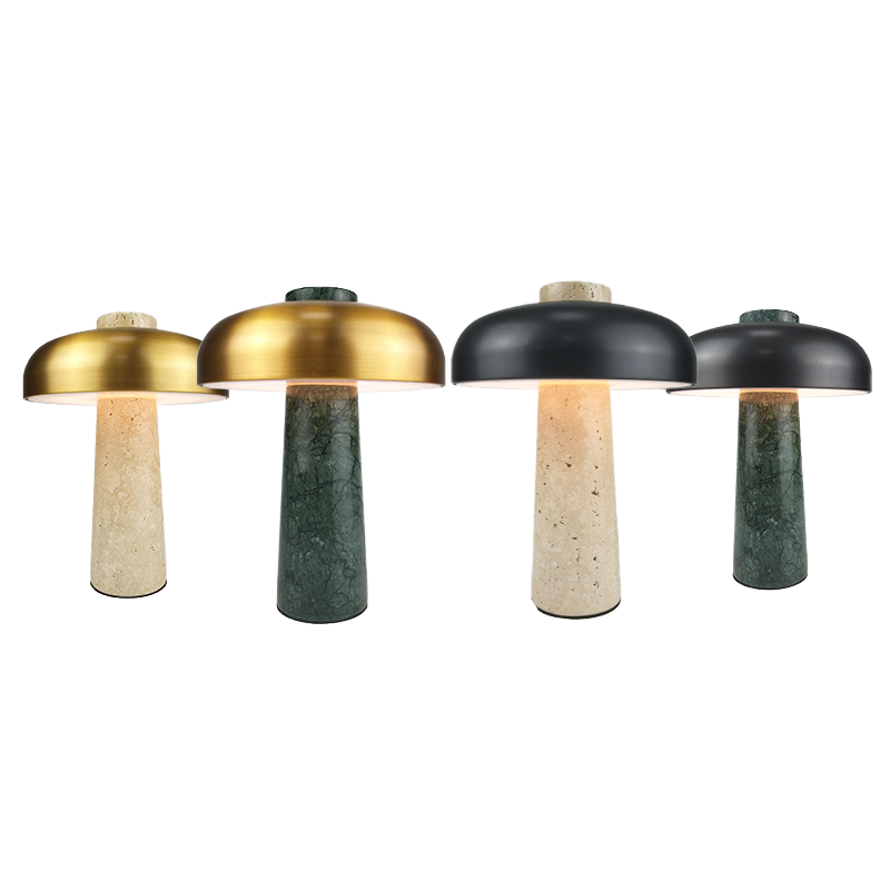 LED Touch Control Modern Flexible Dome Metal Home Decor Light Bar Hotel Bedside Table Lamp Rechargeable