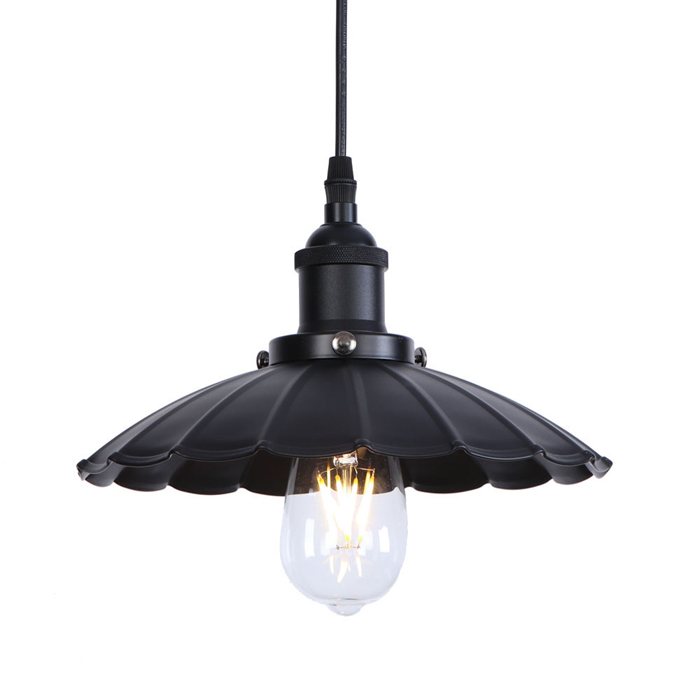 Modern E27 LED Pendant Light Retro Indoor Lighting for Home Hotel Dining Room Easy Ceiling Iron Installation for Villa