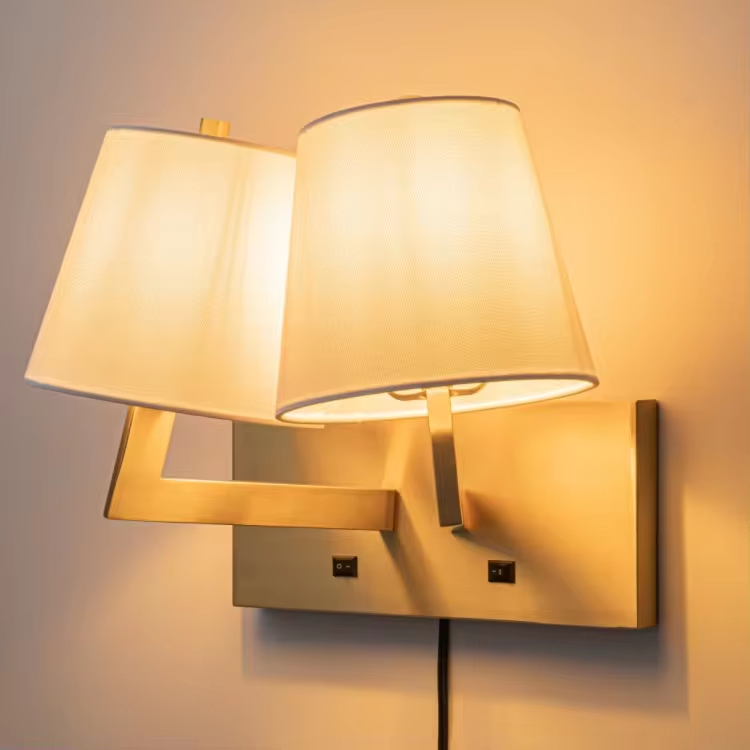 Brushed Brass Lamp