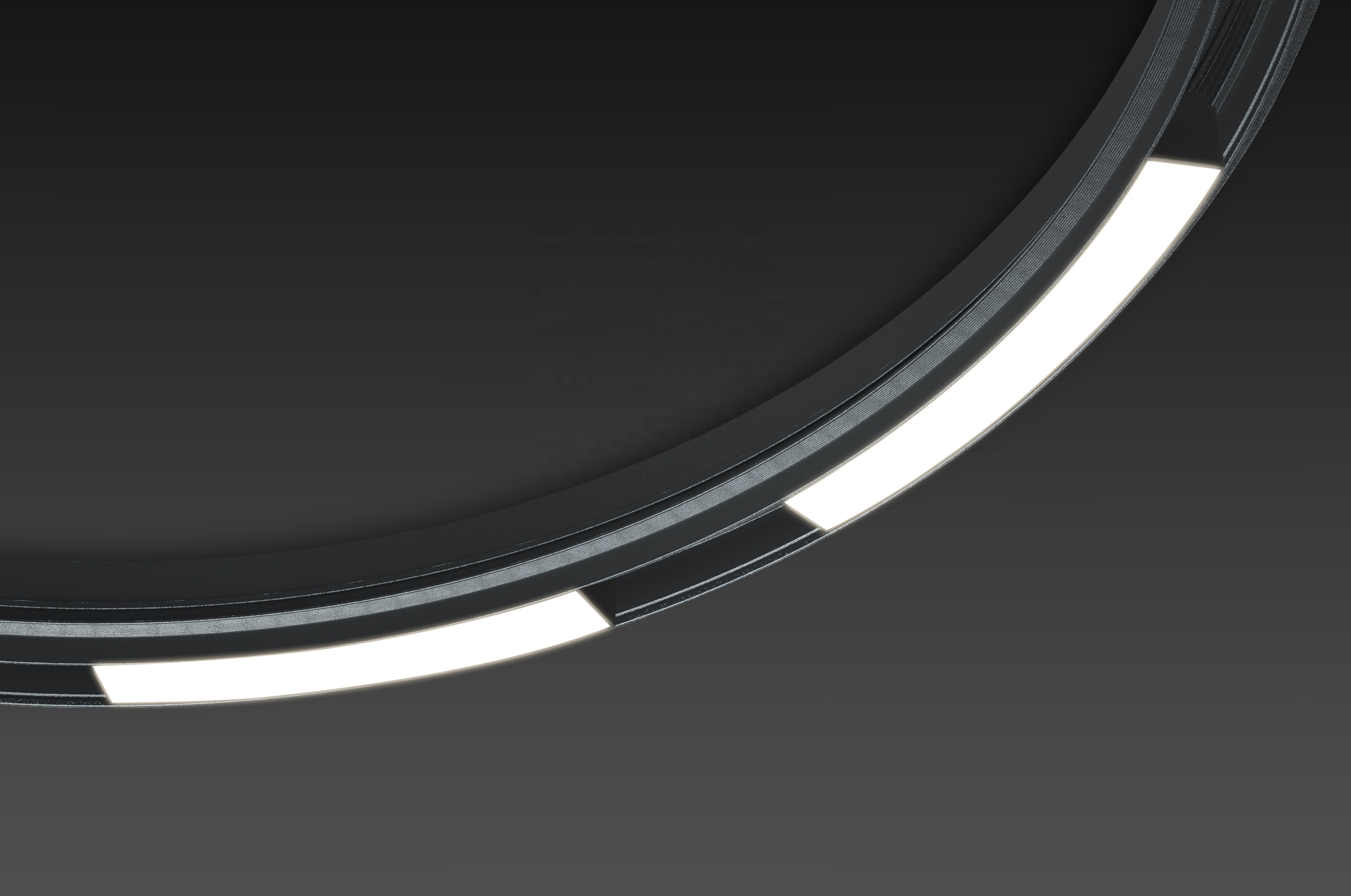 Hot Sale Modern Stylish Smart Home Solution in Real Estate Developer Best Selection of 48V Curved Magnetic Track Lights