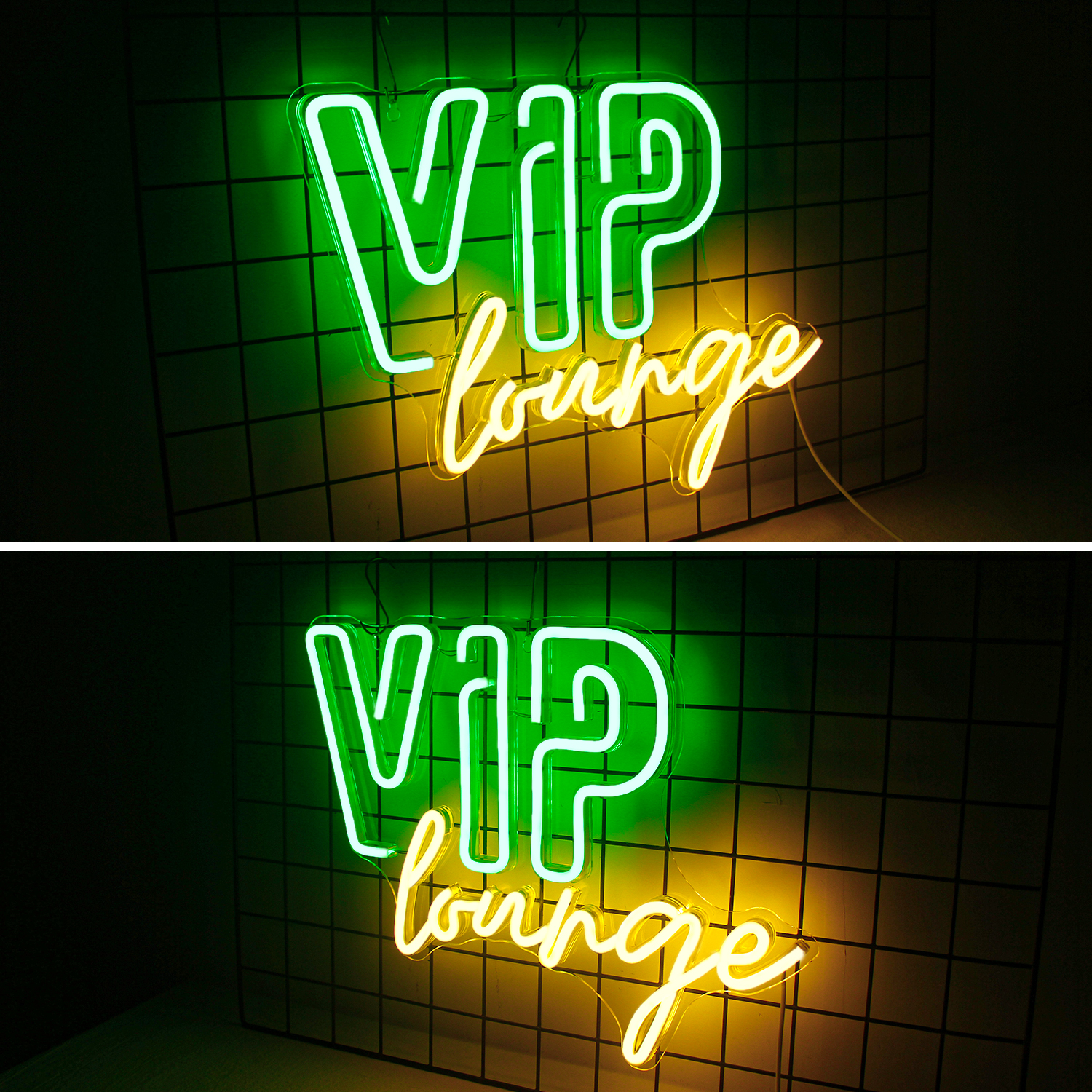 Custom LED Neon Lights Acrylic VIP Lounge Logo for Nightclub Business Wall Decoration Bedroom Landscape Wall Led Neon Signs