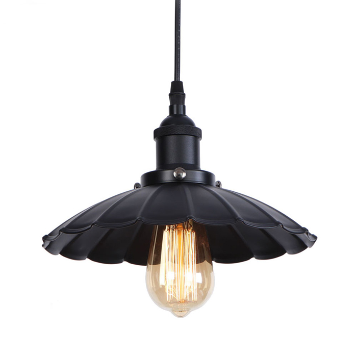 Modern E27 LED Pendant Light Retro Indoor Lighting for Home Hotel Dining Room Easy Ceiling Iron Installation for Villa