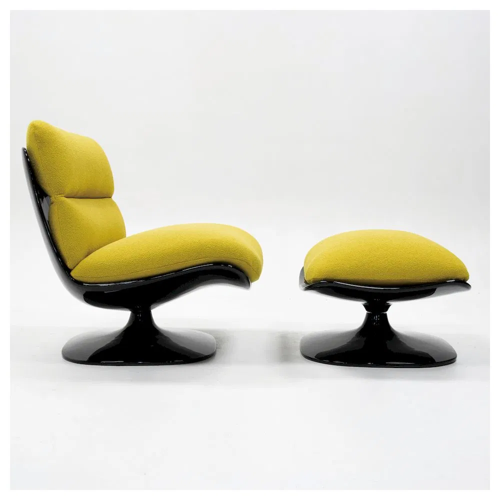 Industrial Style Hotel Restaurant Metal Frame Dining Chair with Faux Leather Seat for Bistro Cafe and Buffet Area