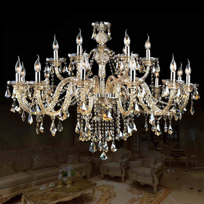 Modern Art Glass LED Chandelier Contemporary Lighting Solution for Hotel Lobby Restaurant Bar Lounge and Commercial Decoration
