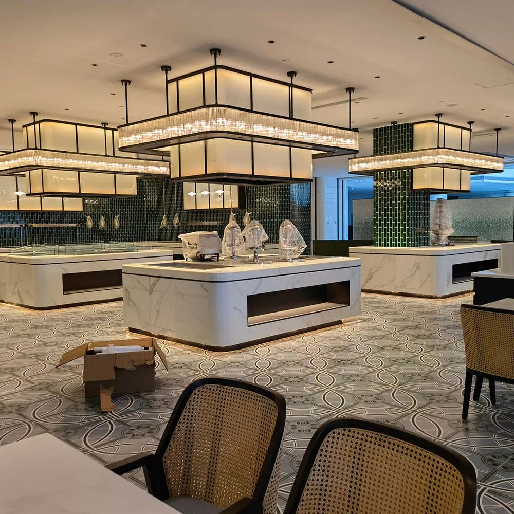 Luxury Design Art Chandelier Hotel Lobby Restaurant Decorative Lighting Fixtures