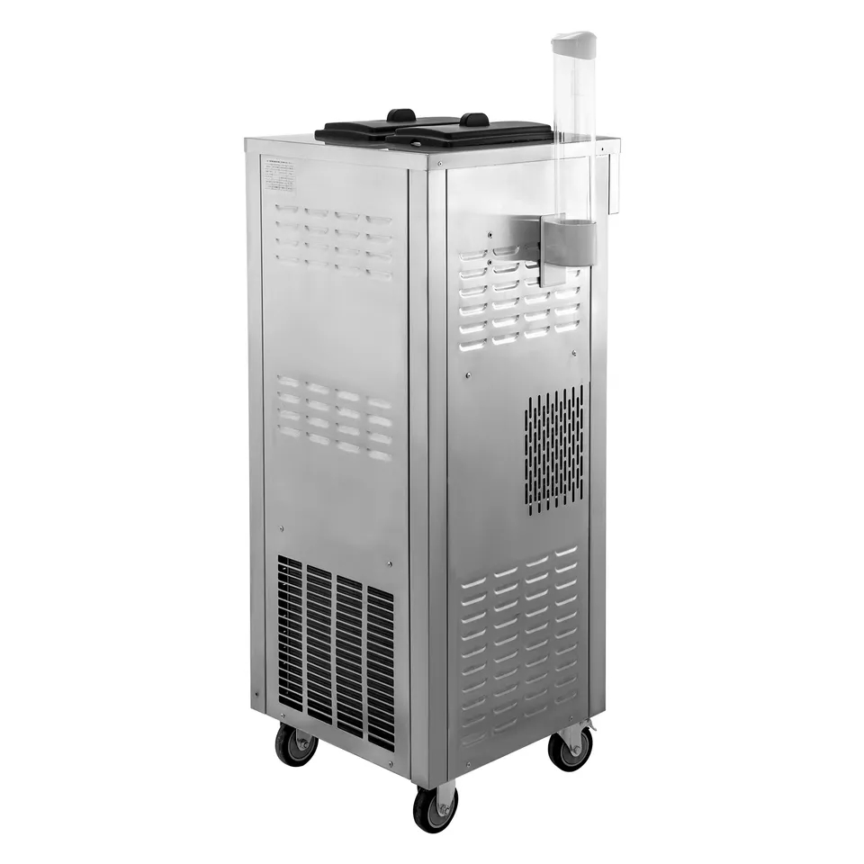 EU Warehouse Ice Cream Machine LED Panel Overnight Refrigeration