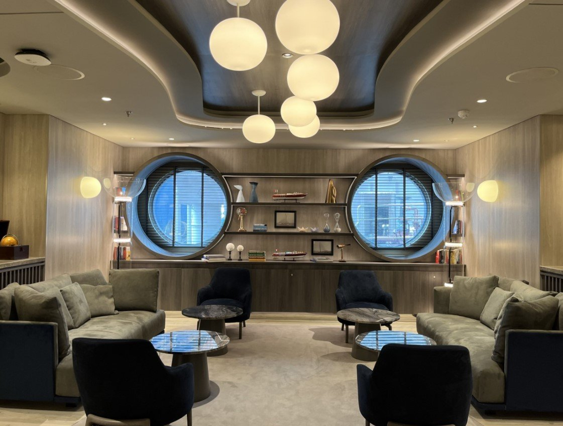 Lampadari Per Navi Da Crociera Frosted Acrylic Ball Cruise Ship Dining Room Light Customizable Restaurant Pendant Lamp Buffet Lighting
