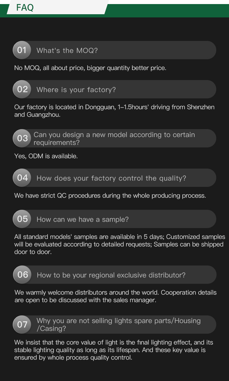 FAQ Summary