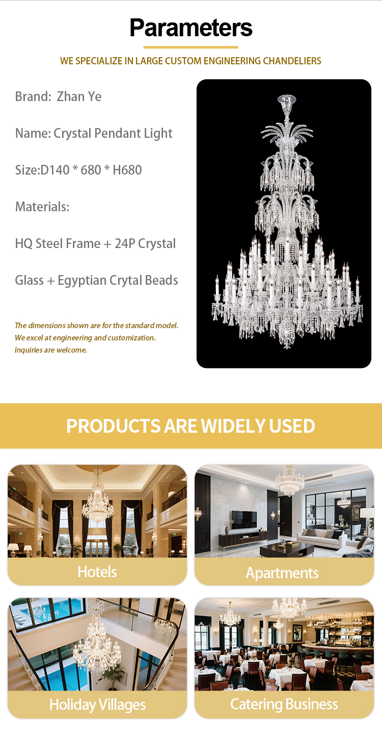 Crystal Pendant Lamp Showcase 1