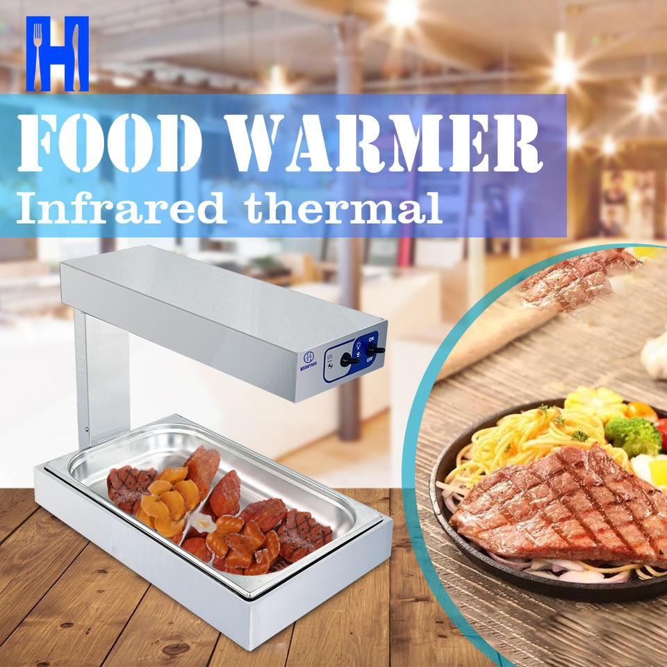 Heavybao Restaurant Hotel Kitchen Equipment High Quality Single Head Table Food Heat Lamp
