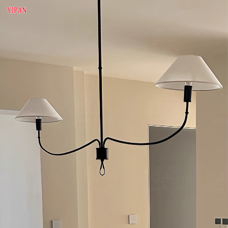 Hot Sale French Modern Creative Luxury Copper LED Custom Made Restaurant Hotel Villa Interior Decoration Classic Lighting