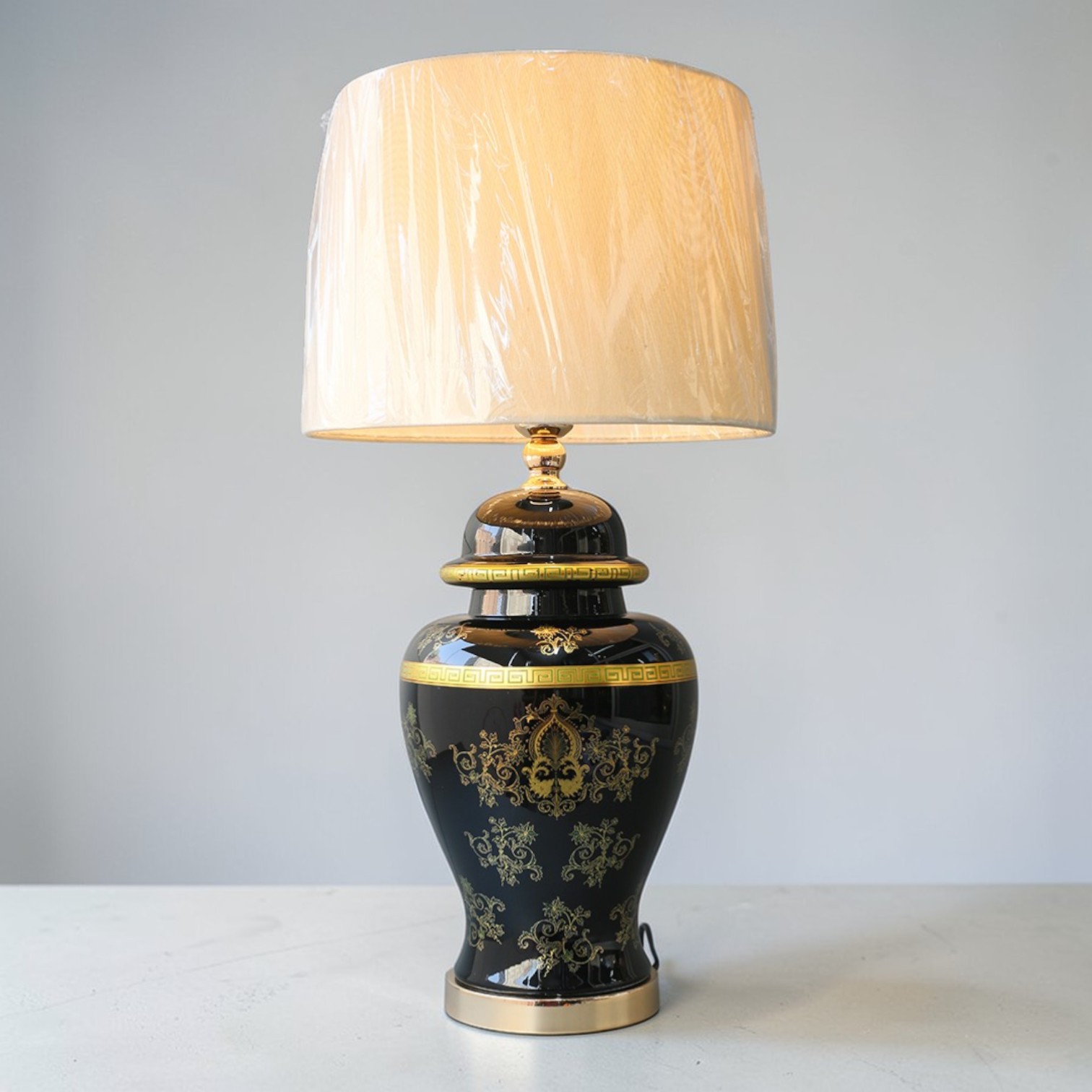 Table Glass Lamp Design 2