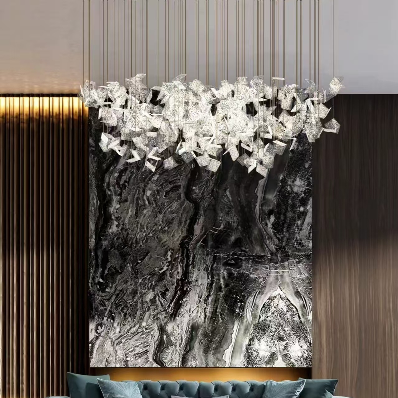 Creative Acrylic Chandeliers Personalized Art Decor