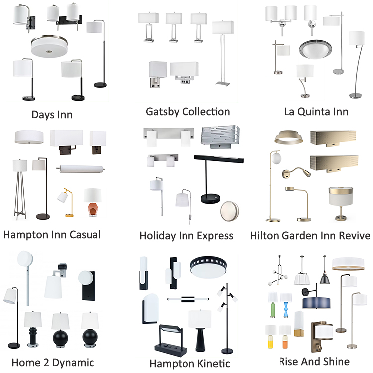 Hotel Light Set Wall Lamp