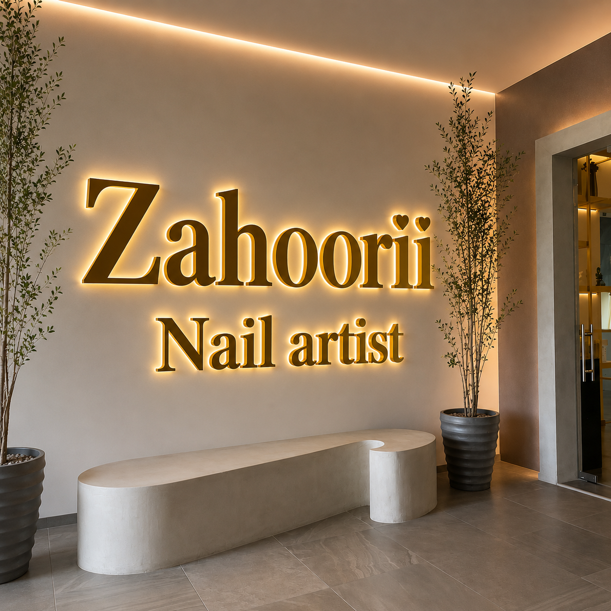 Custom LED Sign Backlit Logo Sign Metal LED Letter Sign Business Reception Wall Signage Indoor Outdoor Hotel Coffee Shop Decor